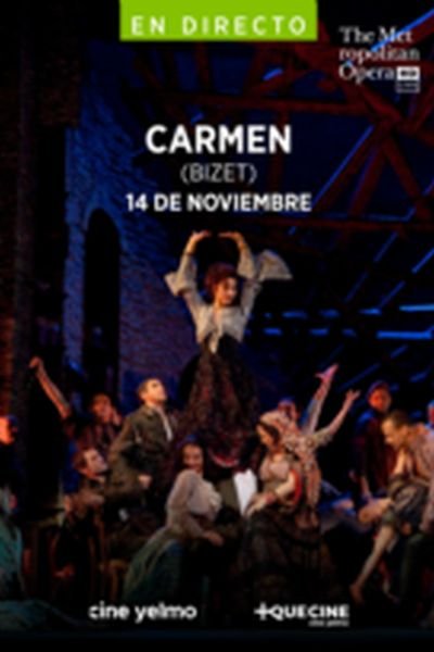 Carmen (Bizet) — MET encore poster