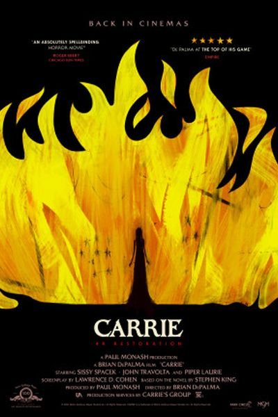 Carrie (1976) poster