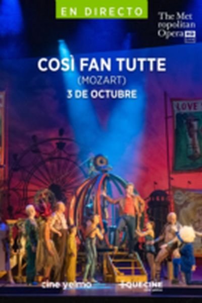 Così fan tutte (Mozart) — MET Live poster