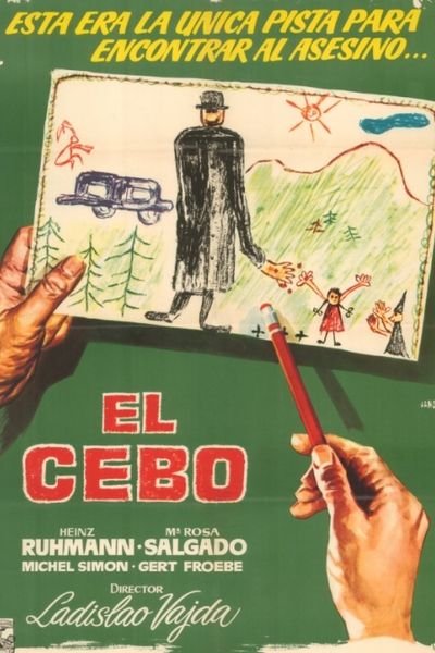 El cebo poster