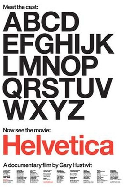 Helvetica poster