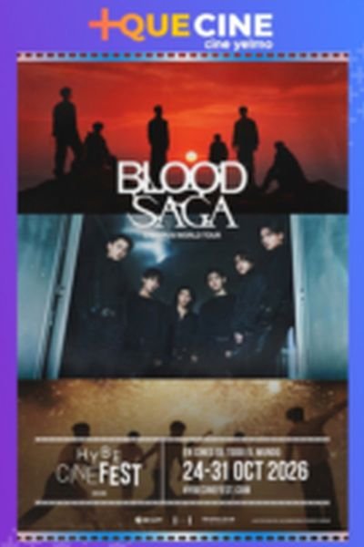 Enhypen 'blood Saga' - Hybe Cinesfest poster