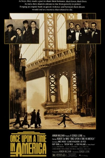 Once Upon a Time in America poster