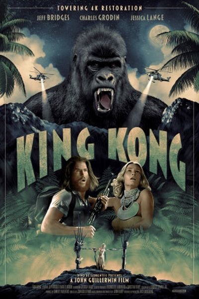 King Kong (1976) 4K poster