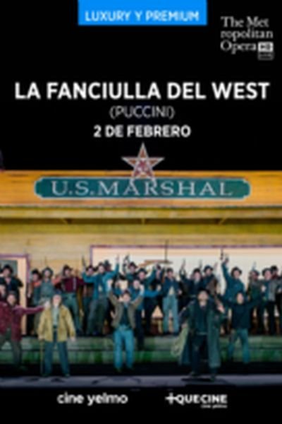 La Fanciulla del West Puccini Grab Met 26 27 poster