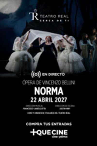 Norma Teatro Real 26 27 poster