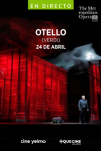 Otello Verdi Met Live 26 27 poster