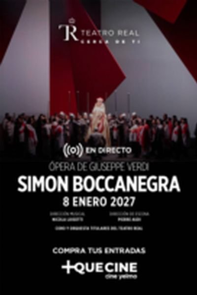Simon Boccanegra Teatro Real 26 27 poster