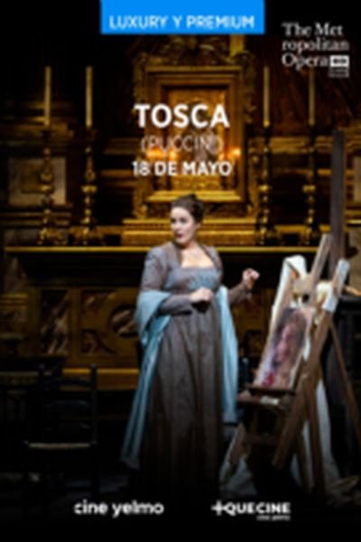 Tosca Puccini Reposicion Grabado Met 26 27 poster