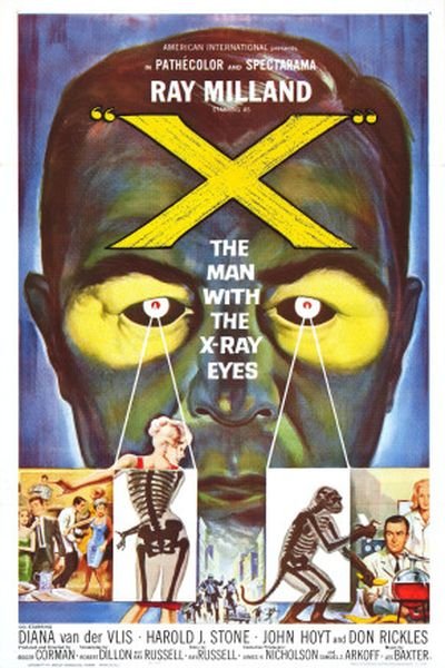 X: The Man With The X-Ray Eyes (1963) poster